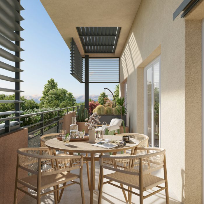 Perspective terrasse