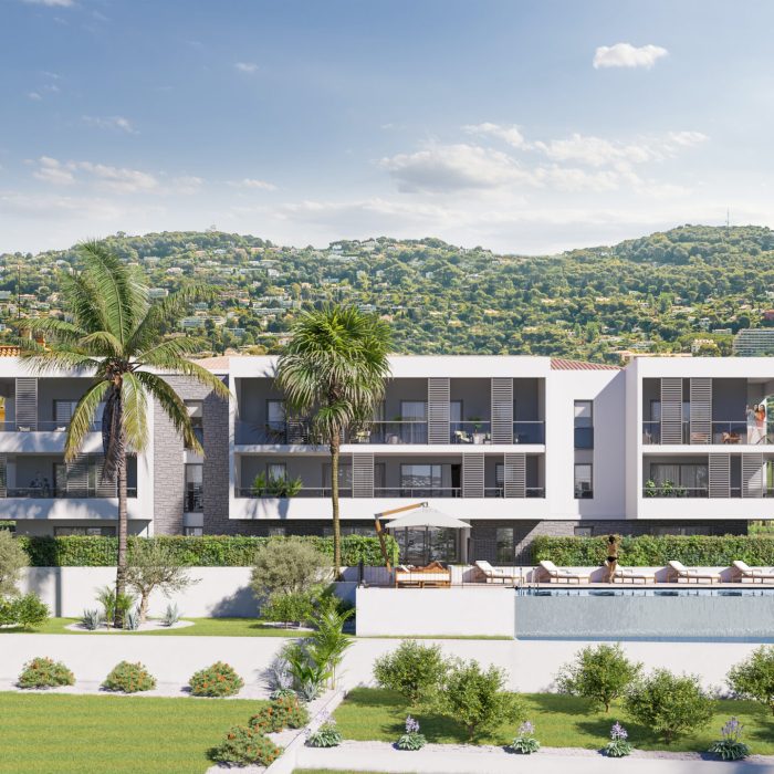 Perspective vue colline