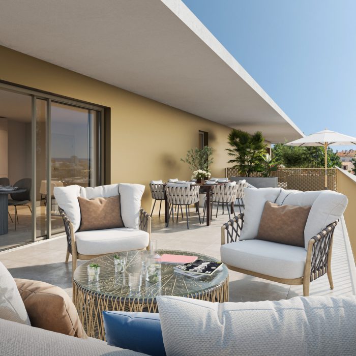 Perspective terrasse